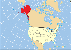 Alaska Landkarte USA