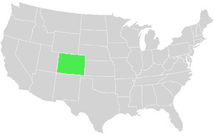 Colorado Landkarte USA
