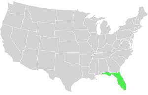 Florida Landkarte Usa