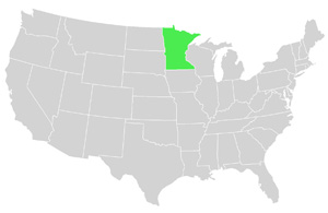 Minnesota Karte USA