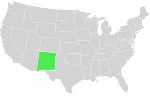 New Mexico Landkarte USA