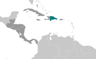 Dominikanische Republik Lage Karibik