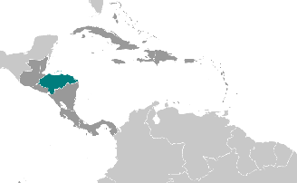 Honduras Lage Mittelamerika