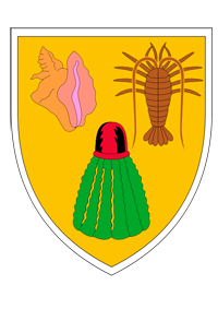 Turks und Caicos Wappen